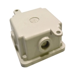 FEDERAL SIGNAL INDUSTRIAL WB-NM Caja trasera resistente a la intemperie no metalica gris accesorio federal signal