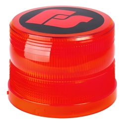 FEDERAL SIGNAL Z84-4437-4A-02 Domo de reemplazo para UltraStar LED Color Rojo