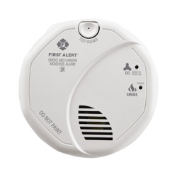 FIRST ALERT SC7010B Detector Combo de Humo/CO 120 Vca No Requiere Panel Con Bateria de Respaldo Sensor Inteligente de Falsas Alarmas