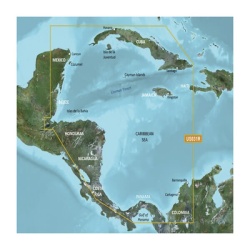 GARMIN 10-C0732-20 Cartas de la costa suroeste del Caribe
