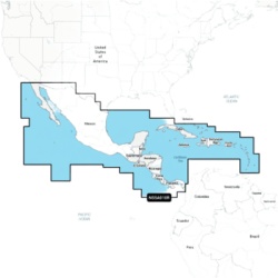 GARMIN 10-C1451-20 Cartas Marítimas / América Central y Caribe / Interior y Costas / Navegación / Cartografía Náutica