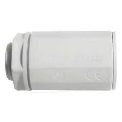 GEWISS DX-43-240 Conector de tuberia rigida a caja (Racor) PVC Auto-extinguible de 40 mm