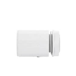 GEWISS DX-43-250 Conector de tuberia rigida a caja (Racor) PVC Auto-extinguible de 50 mm