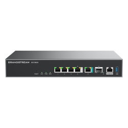 GRANDSTREAM GCC6020 Dispositivo de Convergencia de Redes GCC6020 / Router VPN / Firewall de Proxima Generacion / IP PBX / Switch de Red / 4 Puertos Gigabit Ethernet / 1 Puerto SFP+ 10 Gigabit / 1 Puer