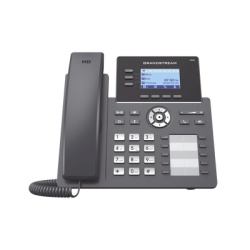 GRANDSTREAM GRP2604P Telefono IP Grado Operador 3 lineas SIP con 6 cuentas 10 botones BLF puertos Gigabit PoE codec Opus IPV4/IPV6 con gestion en la nube GDMS