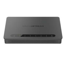 GRANDSTREAM GWN7002 Router Gigabit VPN / Balanceador de cargas / 30 000 sesiones NAT / 4 puertos 10/100/1000 Mbps + 2 puertos SFP (WAN/LAN) / 1 puerto entrada PoE(af/at) / 2 puertos salida PoE (af/at)