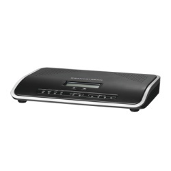GRANDSTREAM UCM-6204 Conmutador IP-PBX de 4 puertos FXO + 2 FXS 45 llamadas concurrentes 500 usuarios y doble puerto Gigabit