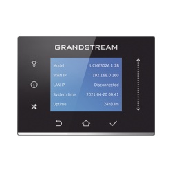 GRANDSTREAM UCM6302A IP-PBX UCM6302A / 500 Usuarios / 75 Llamadas Simultaneas / 2 FXO + 2 FXS / 3 Puertos Gigabit PoE+ / Solucion Hibrida On-Premise y Cloud