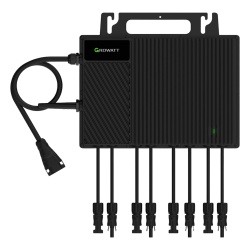 GROWATT NEO2500MX2 Microinversor de 2.5 KW / 4 MPPT Independientes / Corriente ISC 20A / Proteccion IP67 / 500W a 700W+