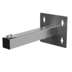 HANWHA VISION F2XX-WM Soporte de Pared para Camaras Fijas F200 Series / Acero Inoxidable 304L / Resistente a la Corrosion / Aplicaciones Industriales y Marinas / Peso 3.9 kg