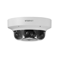 HANWHA VISION PNM-9084QZ1 Camara IP Multisensor 8MP ( 4 Sensores de 2MP) WDR 120 DB Lente Motorizado 3 - 6 MM / HPOE / IP66 / IK10 / NEMA 4X
