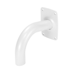HANWHA VISION SBP-300WMW Montaje de pared color blanco tipo cuello de ganzo para camaras tipo domo Multisensor y PTZ Hanwha.