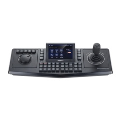 HANWHA VISION SPC-7000 Controlador de domos PTZ y Camaras IP Wisenet con pantalla LCD touch screen de 5"