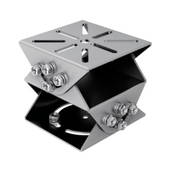 HIKVISION DS-1232ZJ-T/BJH/ANTI-CORROSION Montaje PT Universal / Aluminio y Acero Inoxidable 316L / Anticorrosivo / 100 x 100 x 92.5 mm / 950 g (2.09 lb) / Gris Platino