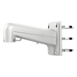 HIKVISION DS-1602ZJ-POLE Soporte de Poste para Domo PTZ / Aleación de Aluminio y Acero / Interior/Exterior / Carga 30 kg (66.1 lb) / IP Resistente al Agua