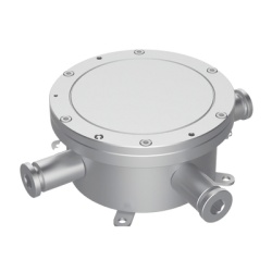 HIKVISION DS-2780ZJX(OS)/316L Caja de Conexiones Antiexplosión / IP68 / Acero Inoxidable 316L / -40°C a +60°C / 272 × 272 × 96.8 mm
