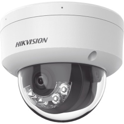 HIKVISION DS-2CD1123G3-LIUF Cámara Domo IP / 2 Megapixel / Dual Light 30 m (98.4 ft) / Micrófono Integrado / IK08 / IP67 / PoE / H.265+
