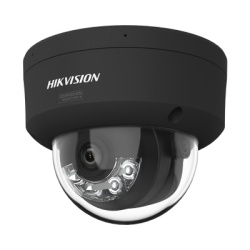 HIKVISION DS-2CD2167G3-LIS2UY(BLACK) [Dual Light + ColorVu 3.0 + HikAI] Domo IP 6 Megapixel / Lente 2.8 mm / 30 mts IR + Luz Blanca / 2 Microfonos Integrados / Exterior IP67 / WDR 130 dB / ACUSENSE 3.