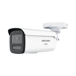 HIKVISION DS-2CD2T67G3-LIS2UY/SRB [Dual Light + ColorVu 3.0 + HikAI] Bala IP 6 Megapixel / Lente 4 mm / 60 mts IR + Luz Blanca / Exterior IP67 / Estrobo Azul y Rojo / WDR 130 dB / ACUSENSE 3.0 / Metal