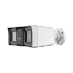 HIKVISION DS-2CE18K0T-LFS [Dual Light + ColorVu] Bala TURBOHD 3K (5 Megapixel) / Lente 2.8 mm / 60 mts IR + 60 mts Luz Blanca / Gran Angular 104.9Â° / Exterior IP67 / Microfono Integrado / dWDR / 4 Te