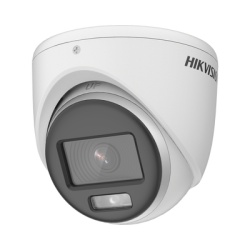 HIKVISION DS-2CE70DF0T-MF [ColorVu] Turret TURBOHD 2 Megapixel (1080p) / Imagen a Color 24/7 / Lente 2.8 mm / METAL / Luz Blanca 20 mts / Exterior IP67 / TVI-AHD-CVI-CVBS / dWDR