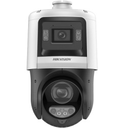 HIKVISION DS-2SE4C425MWG-E/14(F0) [TandemVu] PTZ IP 4 Megapixel + Camara Fija 4 Megapixel / 25X Zoom / 100 mts IR + 30 mts Luz Blanca / IP67 / ACUSENSE / PoE+ / 2 Microfonos Integrados y Bocina / Aler