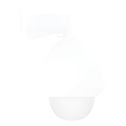 HIKVISION DS-4PTZ-BUBBLE-T Burbuja Protectora para Domo PTZ / 4 Pulgadas / IP66 / IK10 / Ahumado Medio / 4.7 x 3.5 Pulgadas