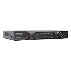 HIKVISION DS-7204HWI-SH DVR 4 canales Analógico / Soporta 1 Disco Duro / H.264 / Entrada y Salida de Alarma