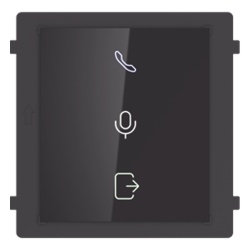 HIKVISION DS-KD-IN Módulo Indicador para Videoportero IP / Audio Bidireccional / Recepción de Llamada / Apertura de Puerta / IP65 / -40°C a +60°C (-40°F a 140°F) / Montaje Empotrado o Superficie