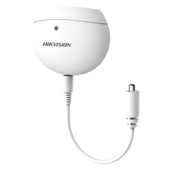 HIKVISION DS-PD1-TP-W Detector de Temperatura Inalámbrico / Alcance 300 m (984.3 ft) / Cifrado AES-128 / Batería CR2450 3V / -10°C a 55°C