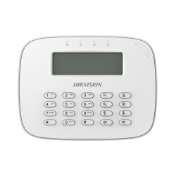 HIKVISION DS-PK-LRT Teclado LCD / Cableado / Compatible con el Panel Hibrido Hikvision DS-PHA64-W4P y DS-PHA64-W4P2