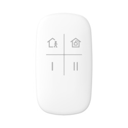 HIKVISION DS-PKF1-WB (AX PRO) Control Remoto para Armado y Desarmado / Teclas con Funciones Programables