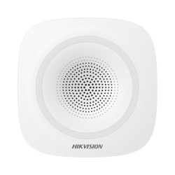 HIKVISION DS-PSG-WI-433 Sirena Inalámbrica Interior / 110 dB / Bidireccional / IP54 / -10 a 60 °C / Alimentación Dual