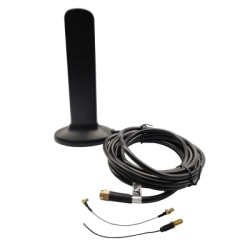 HIKVISION DS-PT061 Antena Externa / Compatible AX Home y AX Hybrid PRO / Cable 3 m (9.8 ft) / Instalación Exterior