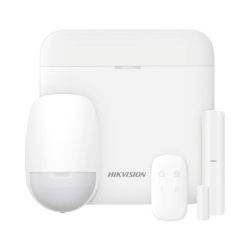 HIKVISION DS-PWA48-KS Kit de Alarma Inalámbrico / 48 Zonas / GSM 3G/4G Dual SIM / Wi-Fi 2.4 GHz / Batería de Respaldo 12 h / Cifrado AES-128