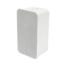 HIKVISION DS-QAE0420G1-V Altavoz Tipo Columna | 20 Watts | 100 V | Rejilla de Metal | Color Blanco | Montaje en L | Exterior IP66