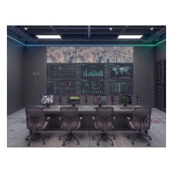 HIKVISION DS-VW3X30B55/WM Kit Videowall 3x3 / 9 Pantallas 55" Full HD / Decodificador 16CH 4K / Montaje de Pared / Hikvision