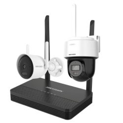 HIKVISION NKS422WBPH Kit IP Inalámbrico / 2 Megapixel / NVS 4 Canales / 2 Cámaras Wi-Fi / Dual Light 30 m (98.4 ft) / Audio Bidireccional / 97° HFOV