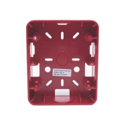 HOCHIKI HSB-R Caja Trasera Resistente a la Intemperie Roja (para usar con la serie de estrobos HE) (0500-06360) De Hochiki