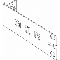 HOFFMAN 21079-000 Soporte de Rack 19 Pulgadas para Gateway Guardian / Material Acero / Acabado Negro Gris RAL 9005 / 1U / Paquete de 4 Piezas / Compatibilidad con Guardian Management Gateway