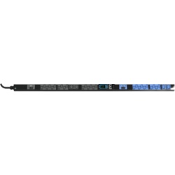 HOFFMAN EN1325 PDU Inteligente Enlogic / 24 Tomas (20) C13 + (4) C19 / 230 Vca Monofásico 32 A / 7.4 kVA / Medición por Entrada / 2 Breakers 16 A / 0U Vertical 1.49 m (4.9 ft)