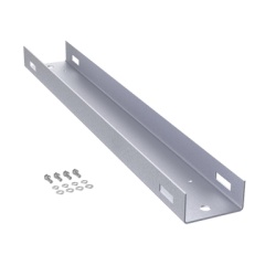 HOFFMAN EPMC12 Montaje de Poste Para Gabinetes OSP ComLine de 1200 mm de alto (25 UR) De Aluminio Color Negro