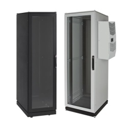 HOFFMAN PDCP2078GAC Gabinete de Telecomunicaciones ProLine V/D 700 mm de Ancho 800 mm de Profundidad Compatible Con Aire Acondicionado Tipo G28 42 UR Color Gris Claro