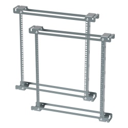 HOFFMAN PTRA24T Angulos de Rack ProTek / 12U / 19 pulgadas / Orificios Roscados (Tapped) / Acero / Zinc Plated / 533 mm (21 in) / EIA-310