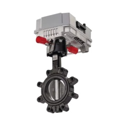 HONEYWELL BMS VR2J6LPN4/M Valvula de 2 vias tipo mariposa con conexiones tipo brida de 4 pulgadas
