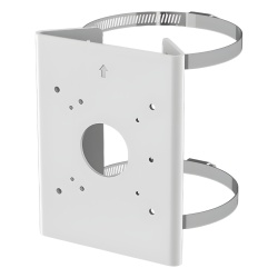 HONEYWELL HA35PLM01 Soporte para Poste Serie 35 / Material Aluminio + Acero Inoxidable / Capacidad de Carga Maxima 4 kg / Compatible con Accesorios Honeywell / Para Camaras de Seguridad Exteriores