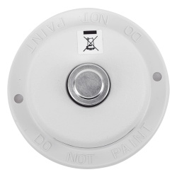HONEYWELL HOME RESIDEO 503 Detector térmico / Temperatura fija 57°C (135°F) / Contacto normalmente cerrado / Cobertura 37 m² / Sin rate-of-rise