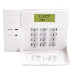 HONEYWELL HOME RESIDEO 6148-SP Consola LCD Numérica / Mensajes Prefijados en Español / Teclas Retroiluminadas / Zumbador Piezoeléctrico / Tapa Extraíble