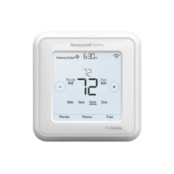 HONEYWELL HOME RESIDEO TH6220WF2006/U Termostato inteligente / Wi-Fi 2.4 GHz / 2H/1C bomba de calor o 2H/2C convencional / Apple HomeKit / ENERGY STAR / Serie T6 Pro