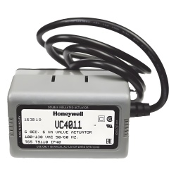 HONEYWELL HOME RESIDEO VC4011ZZ00 Actuador de válvula / On-Off / 120 VCA / 6 segundos / Series VC1000 y VC6000 / Cierre hermético 60 psi / IP40
